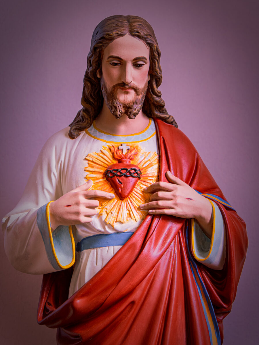 Jesus Statue at St. Patrick's Parish in Kinmount
